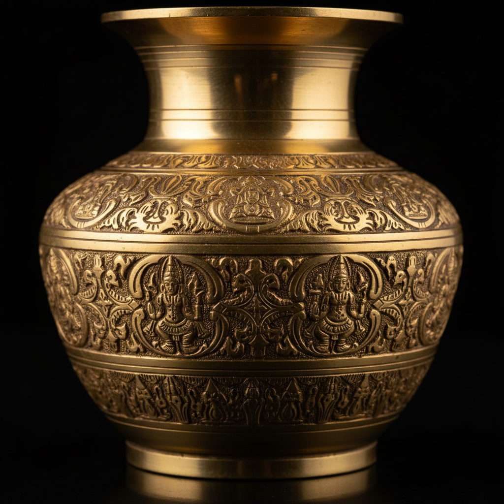 Sacred Kalasha close-up