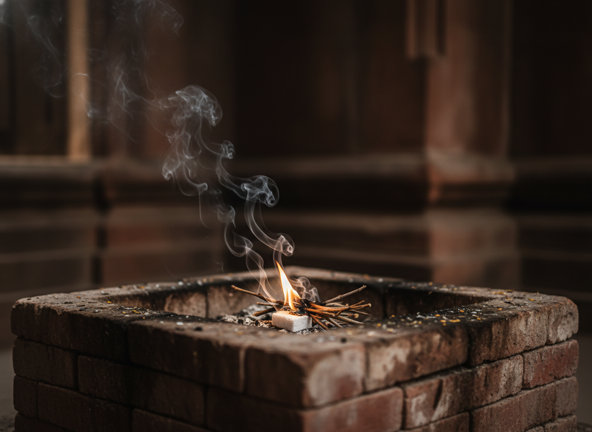 Agni Pratishtha - Kindling the Consecrated Fire