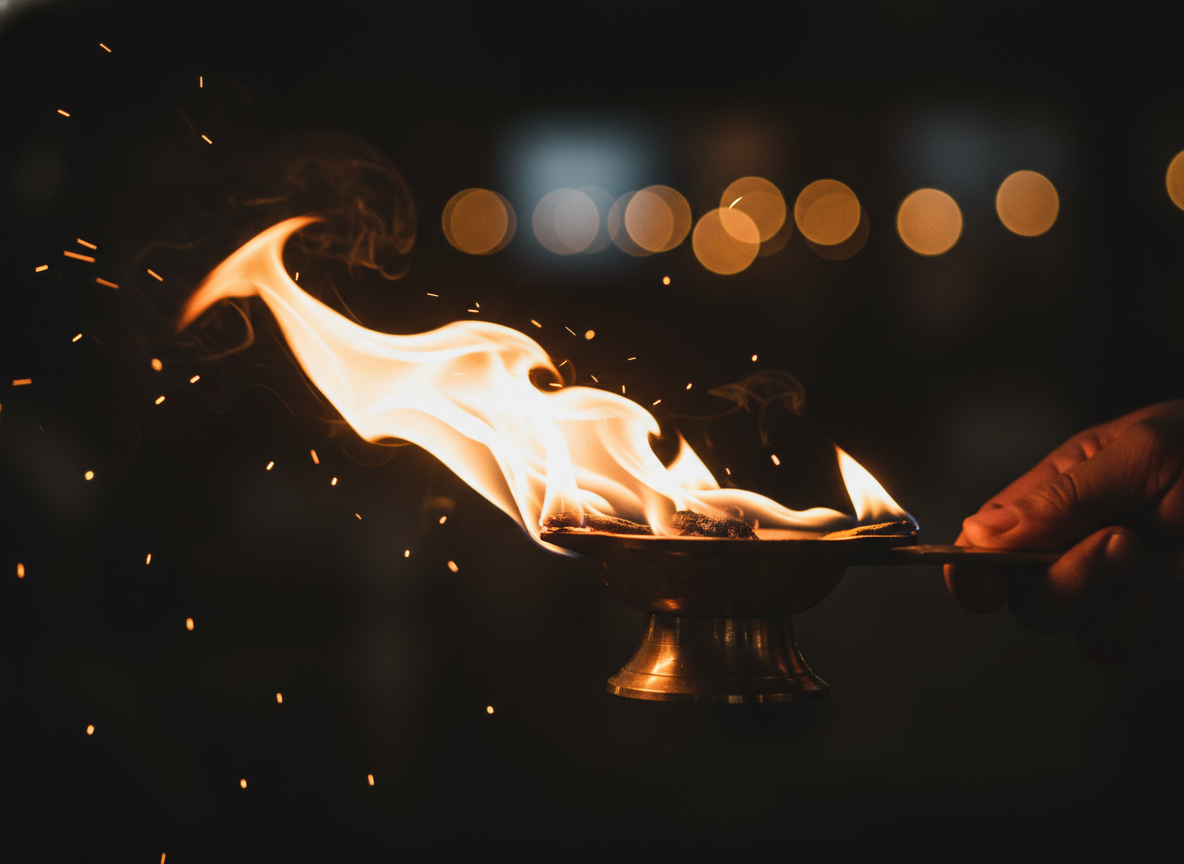 Festival Camphor Flame
