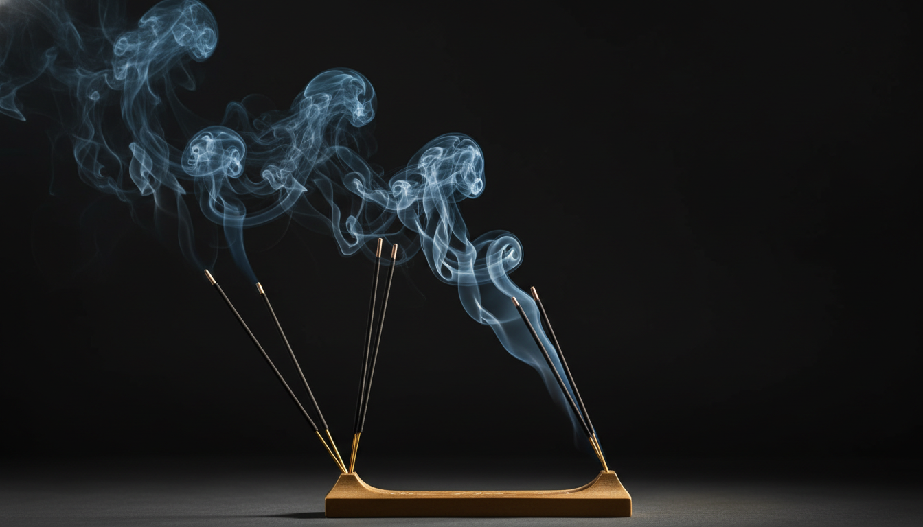 Sacred Incense Smoke Trails