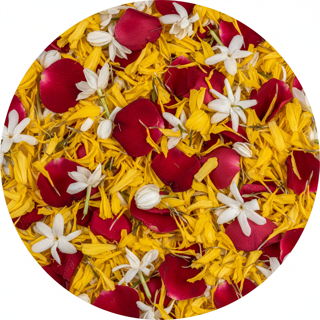 Fresh Mixed Petals Crop